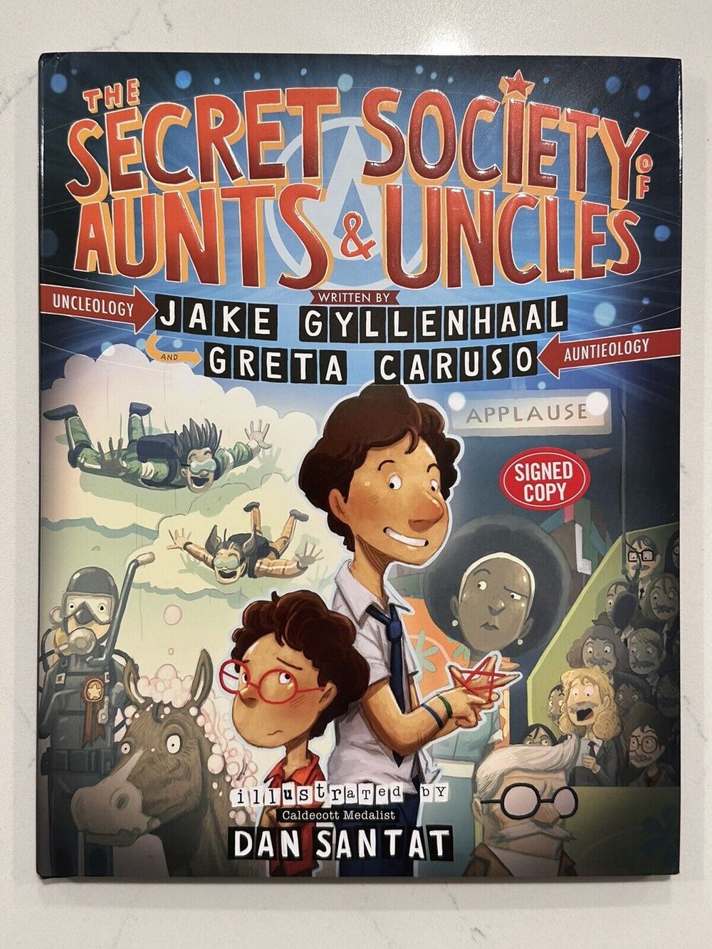 JAKE GYLLENHAAL Signed Autographed The Secret Society Of Aunts & Uncles NEW Book